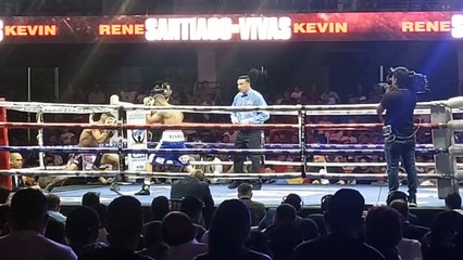 Rene Santiago acaba con el invicto de Kevin Vivas con KO en el 12R
