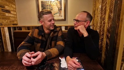 Steve Royle and Tom Lister look forward to Layton light switch on