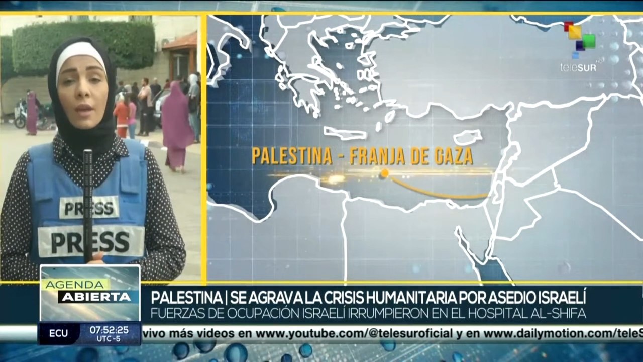 Tropas y tanques israelíes irrumpieron en el hospital Al-Shifa