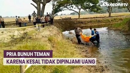 Pria Bunuh dan Bakar Temannya akibat Kesal Tidak Dipinjami Uang