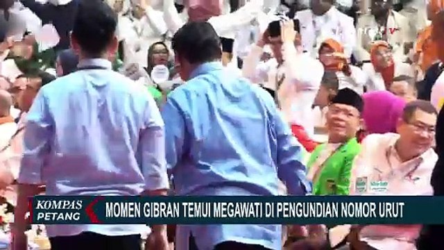 Salami Ketum PDIP Megawati saat Pengundian Nomor Urut, Ini Kata Gibran
