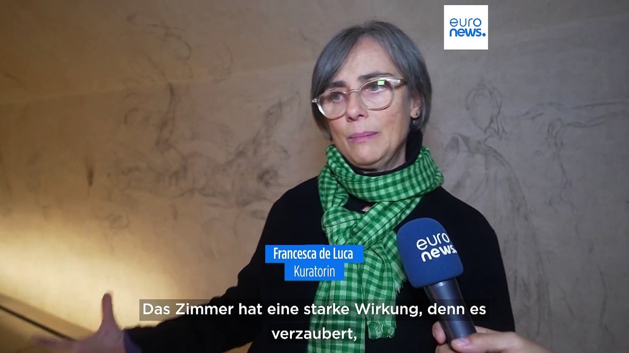 Geheimes Zimmer mit Zeichnungen mutmaßlich von Michelangelo in Florenz für die Öffentlichkeit zugänglich