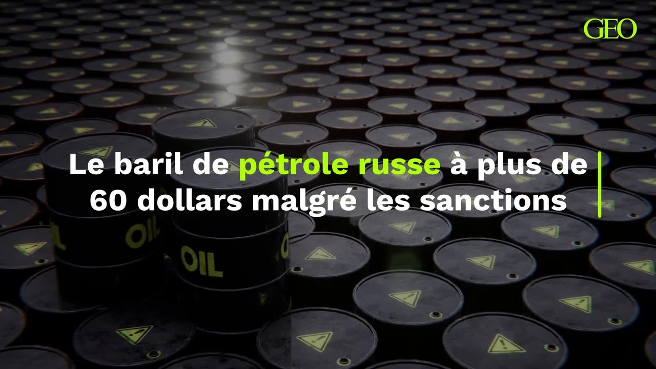 Malgré les sanctions occidentales, le baril de pétrole russe se vend toujours à plus de 60 dollars le baril