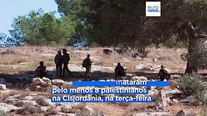 Ataque israelita na Cisjordânia faz pelo menos oito mortos