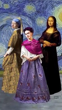 Mona Lisa, İnci Küpeli Kız ve Frida Kahlo
