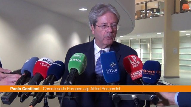 Gentiloni Economia Ue rallenta ma Italia non è in recessione