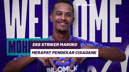 Bursa Transfer Liga 1: Persita Datangkan Eks Striker Timnas Maroko Mohcine Hassan Nader