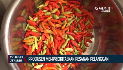 Harga Cabai Mahal, Perajin Sambal Kemasan Kurangi Produksi