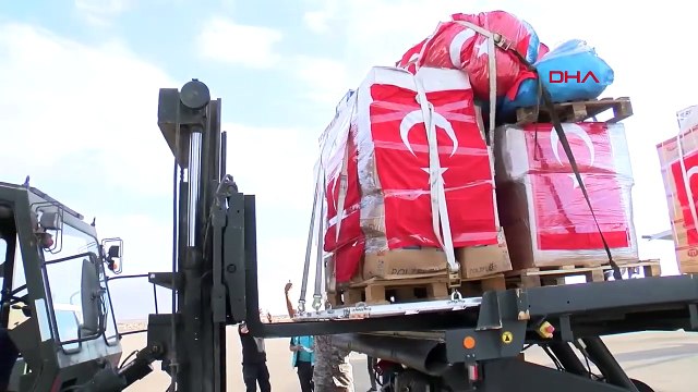 Türkiye'den Gazze'ye ilaç ve tıbbi malzeme taşıyan askeri uçak hareket etti