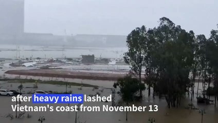Homes in Hue underwater after floods hit Vietnam