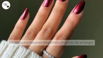 Seis manicuras de Navidad muy minimalistas que son ideales para mujeres elegantes sin ganas de arriesgar