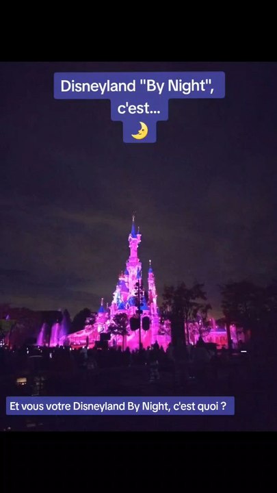Disneyland Paris by night 