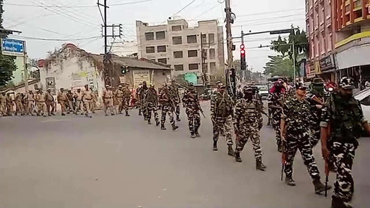 flag march