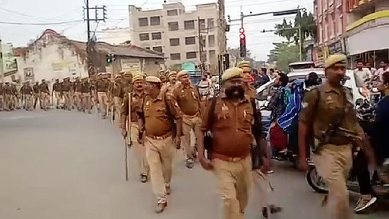 flag march