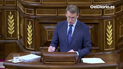 Feijóo se aferra al "no" a Pedro Sánchez y sostiene que hay una "injerencia rusa" en los "asuntos" españoles