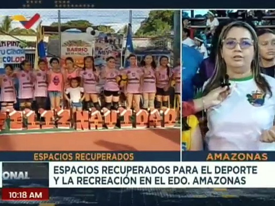 Amazonas | Pinta tu Cancha Tricolor activada para brindar espacios acordes para la recreación