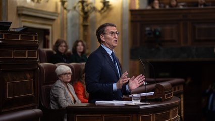 Feijóo califica de "ejercicio de corrupción política" la investidura de Sánchez