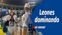 Deportes VTV |  Leones consigue importante triunfo, tras vencer a Tigres 4 a 2