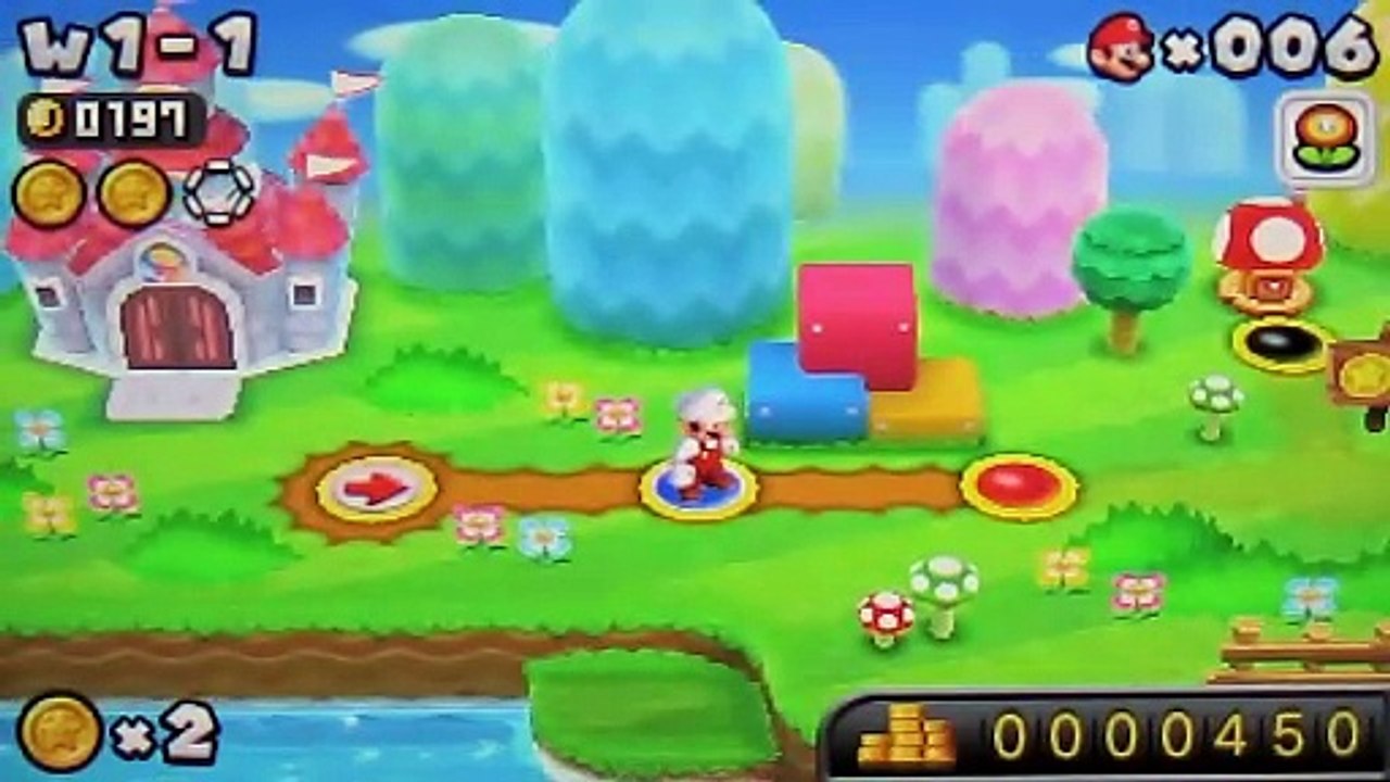 New Super Mario Bros 2 3DS - Part 1 World 1