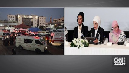 İstanbul'dan Gazze için barış çağrısı! Emine Erdoğan: Bu vahşeti durdurmak için neyi bekliyorsunuz?