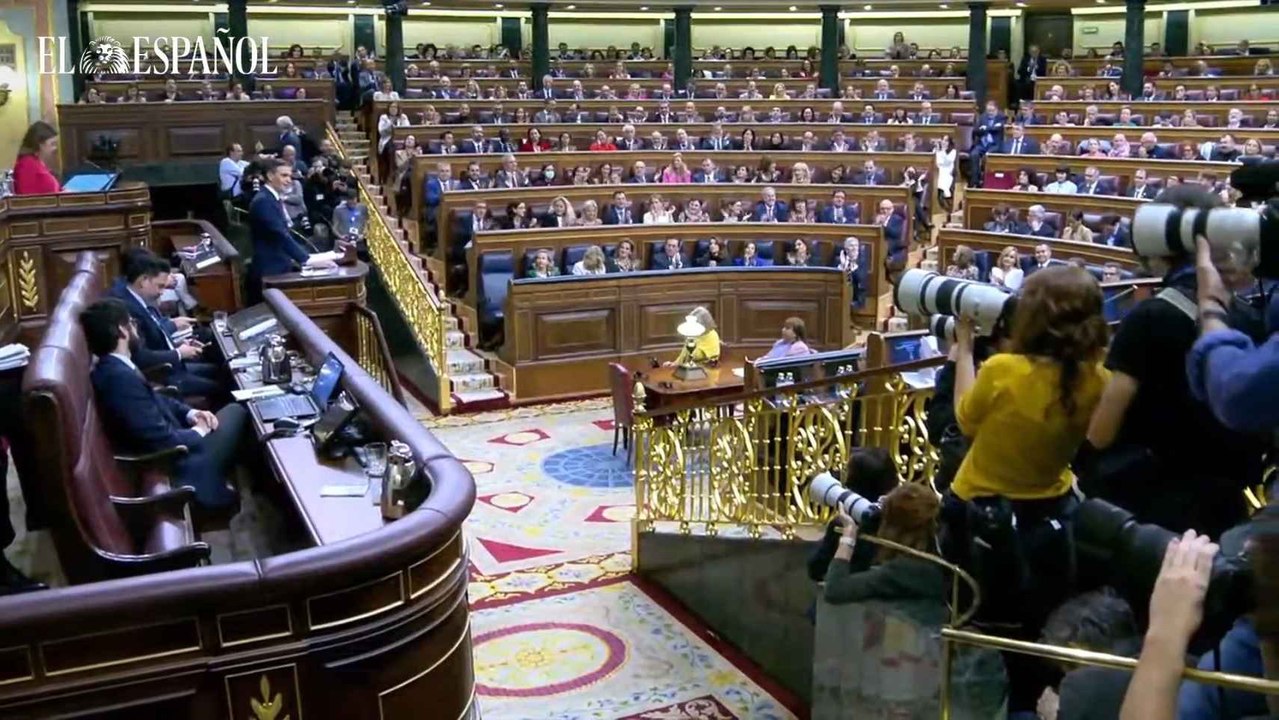 Sánchez en la réplica a Feijóo: "Ustedes hablan de la 'ilegitimidad' de todos aquellos que no sean del PP"