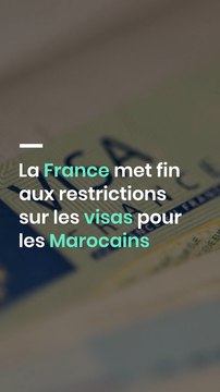 La France met fin aux restrictions sur les visas pour les Marocains