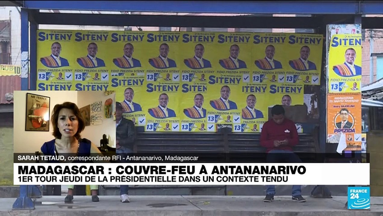 Présidentielle à Madagascar : couvre-feu imposé à Antananarivo