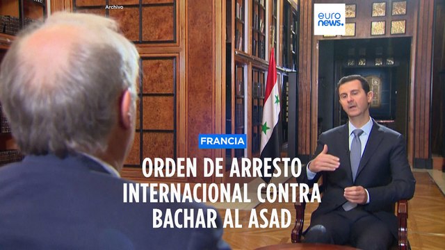Un tribunal francés emite una orden de arresto contra el presidente de Siria