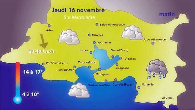 Météo : temps maussade demain