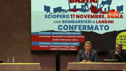 Sciopero, Landini: "Precettazione Ministro ? atto senza precedenti"