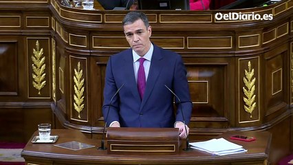 Sánchez reprocha a Feijóo que expulsara a Casado de la presidencia del PP por investigar un "caso de corrupción" de Ayuso