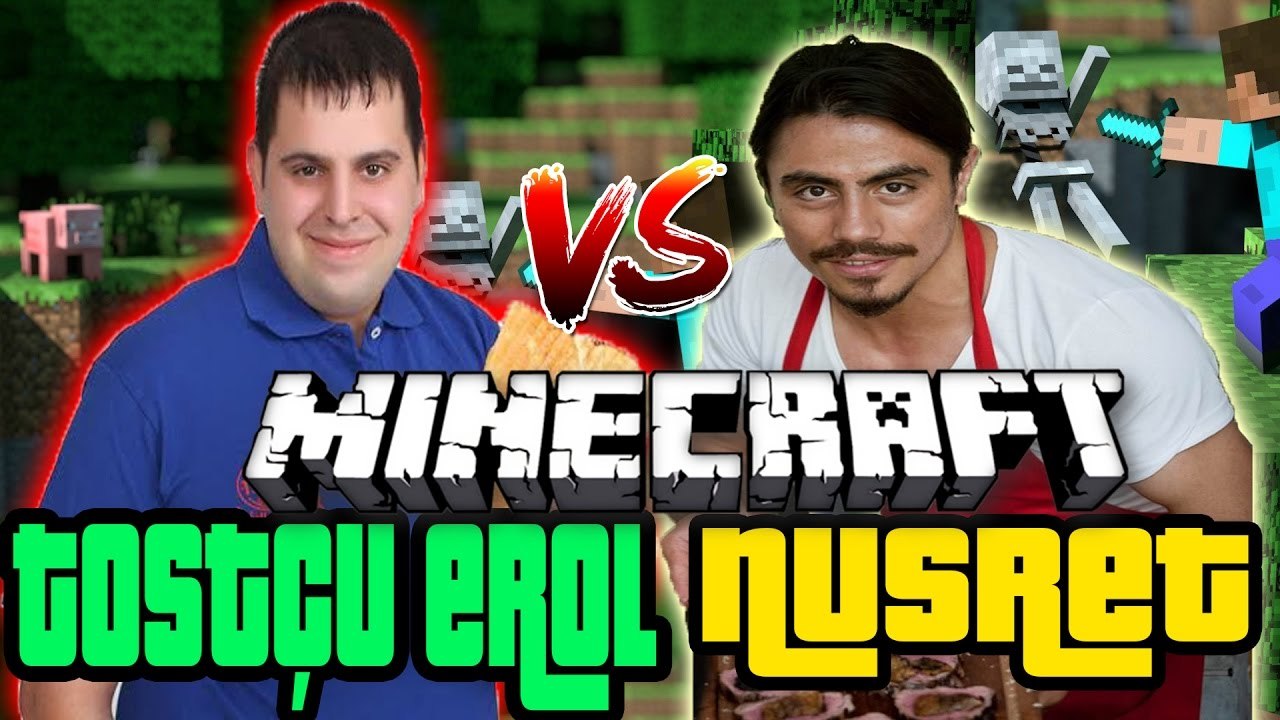 Nusret Vs Tostçu Erol - Minecraft Modern Evler Kapışması