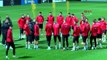 L'équipe nationale de football se prépare pour les matches contre l'Allemagne et le Pays de Galles