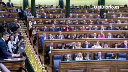 Sánchez reprocha a Tellado que le augurara una salida de españa en el maletero de un coche