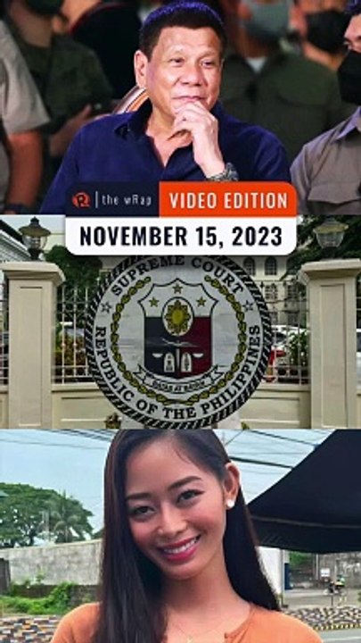 Rodrigo Duterte gets subpoena for grave threats vs lawmaker | The wRap