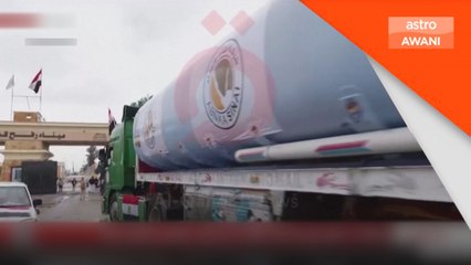 Trak pertama bawa diesel dari Mesir masuk ke Gaza