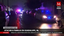 Asesinan a padre y a su hijo de 8 años en ataque a balazos en Guadalupe, NL