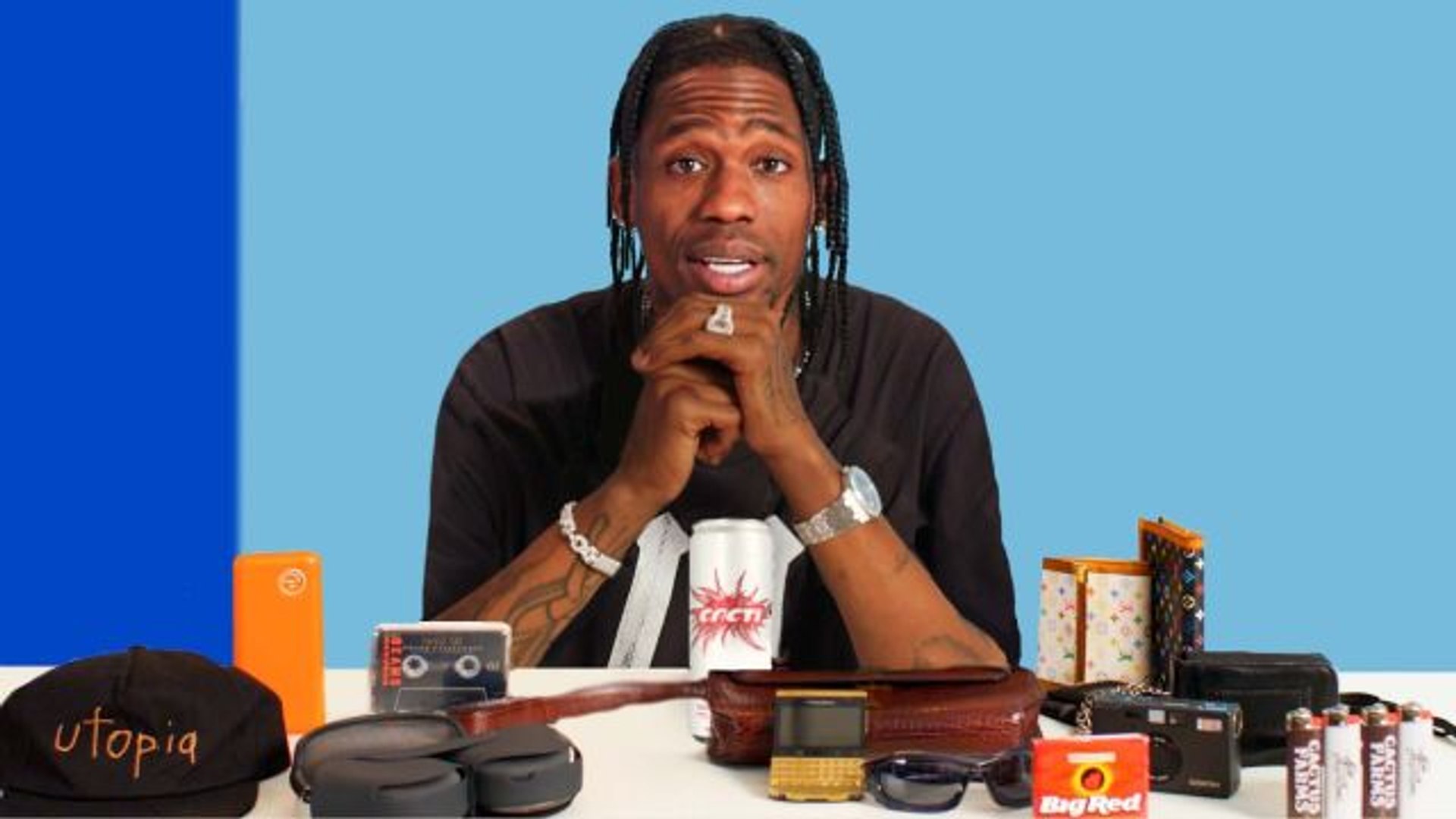 ⁣10 Things Travis Scott Can't Live Without