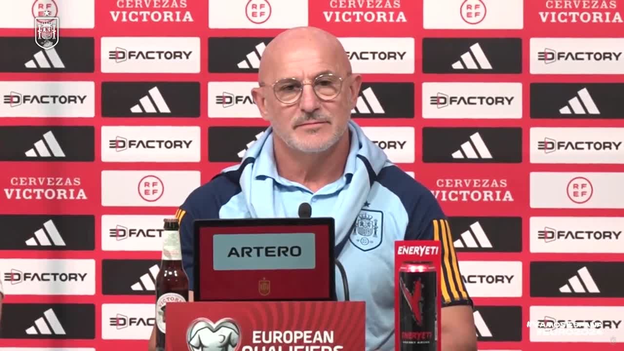 Luis de la Fuente habla sobre cómo está Lamine Yamal tras la polémica con Lewandowski