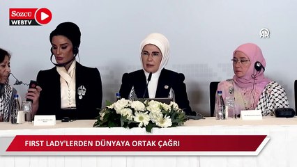 "First lady"lerden dünyaya çağrı
