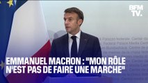 Emmanuel Macron, sur son absence à la marche contre l'antisémitisme: 