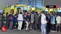 Gazzeli kanser hastaları Türkiye’ye getirilmek üzere havalimanında