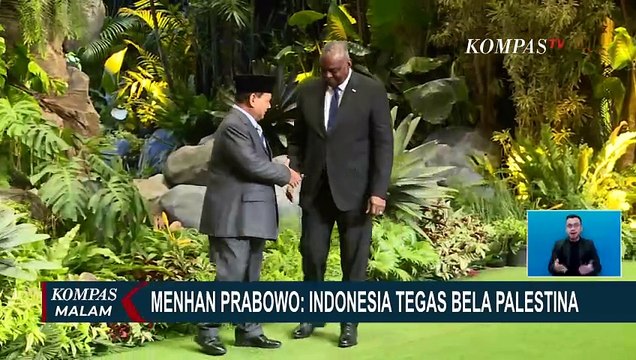Jadi Tuan Rumah ADMM ke-17, Menhan Prabowo Tegaskan Sikap Indonesia Bela Palestina!