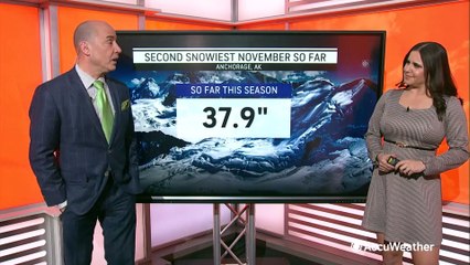 Is Alaska's recent snow regular, rare, or record-breaking?