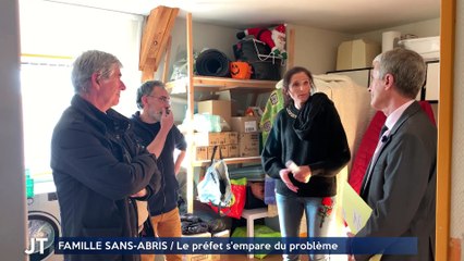 Le Journal - 15/11/2023 - FAMILLES SANS-ABRIS / Le préfet s'empare du problème