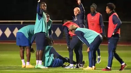 Camavinga touché à l'entraînement - Foot - Bleus