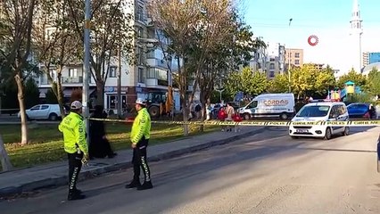 Kazı yapan kepçe doğalgaz borusunu patlattı