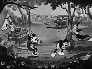 Mickey Mouse - Camping Out - 1934 (HD)