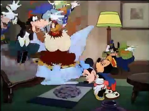 Mickey Mouse, Minnie, Donald, Goofy - Mickey's Birthday Party (1942)