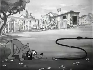 Mickey Mouse, Pluto - Playful Pluto  (1934)